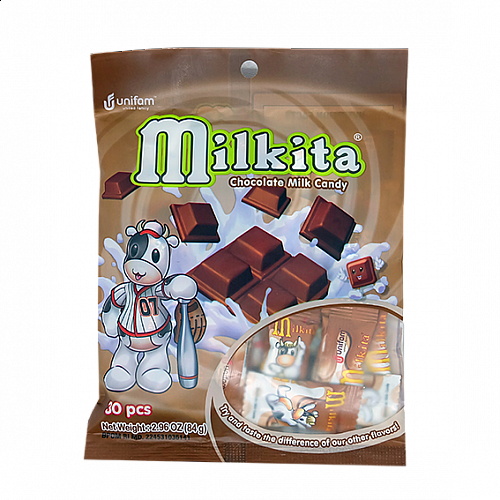 Milkita Chocholate Milk Candy Bag x 3bags ( 1bag =20pcs) 